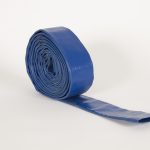 Layflat PVC Water Discharge Hose – Blue or Brown