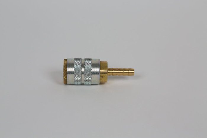 Industrial Quick Disconnect Steel Air Couplings - Female Disconnect X Barb Coupler