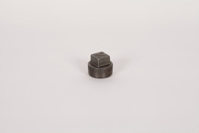 Pipe Fitting - Carbon Steel Sch 40 - Square Plug