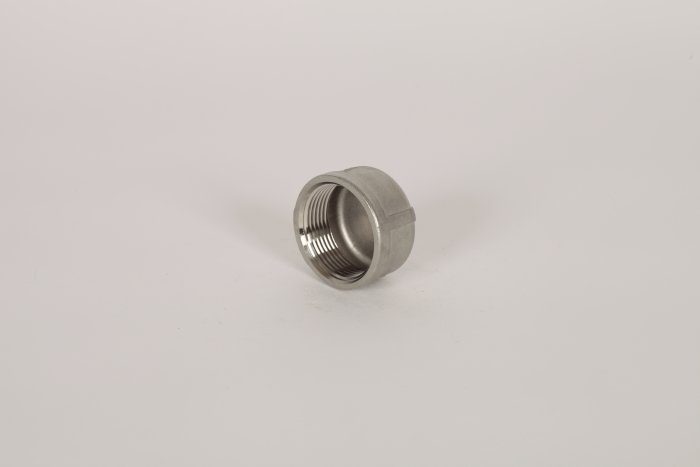 Pipe Fittings 316 Stainless Steel - Round Cap - Image 3