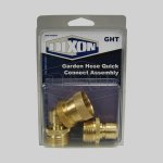 Garden Hose Quick Connect Assembly