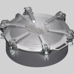 Replacement Cam Latch Kit – 20″ Manhole Zinc PLATED