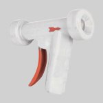 NPT Stainless Adjustable Nozzle with White Cover