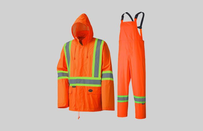 Lightweight Waterproof Safety Rainsuit
